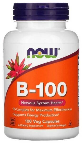 Now Vitamin B-100 Complex 100 капс
