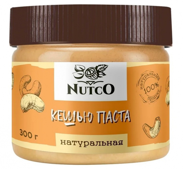 Nutco Кешью Паста Натуральная 300 гр
