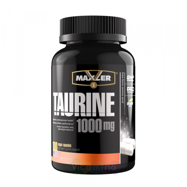 Maxler Taurine 1000 mg 100 капс