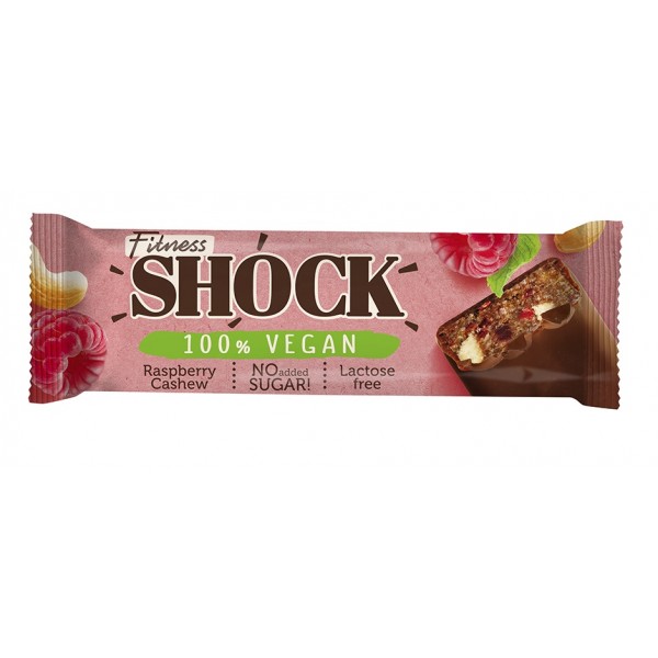 Fitness Shock Батончик глазир. VEGAN 50 гр