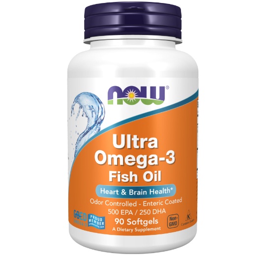 Now Ultra Omega 3-D Fish Oil 90 табл