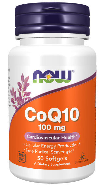 Now CoQ10 100 mg 50 капс