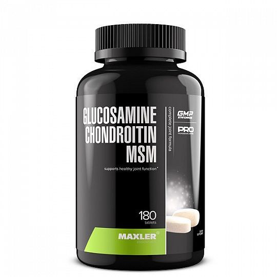 Maxler Glucosamine Chondroitin Msm 180 табл