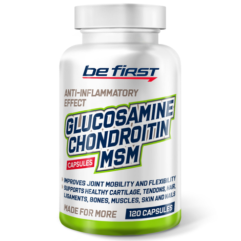 Be first Glucosamine+Chondroitin+MSM 120 капс