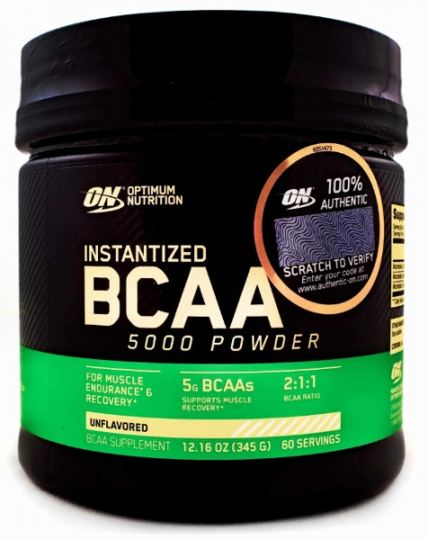 Optimum Nutrition BCAA 5000 powder 345 гр(ФИКС ЦЕНА)