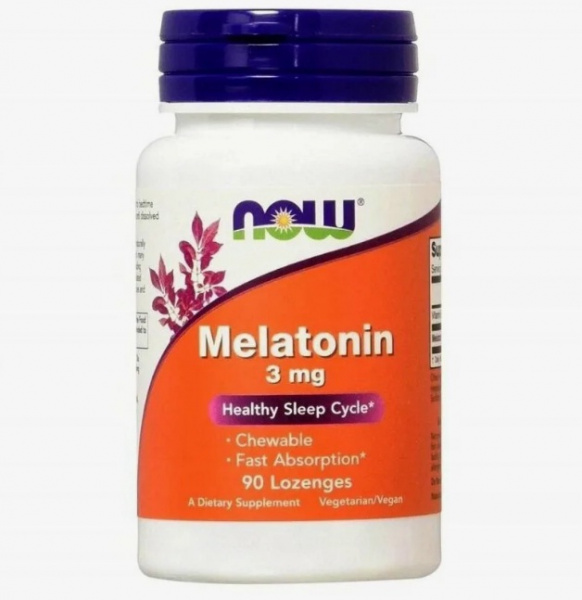 Now Melatonine 3 мг 90 капс