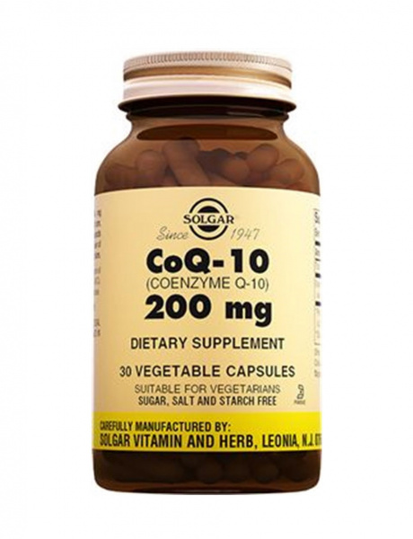 Solgar Coq-10 200 мг 30 капс
