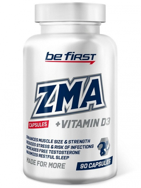 Be First ZMA + Vitamin D3 90 капс