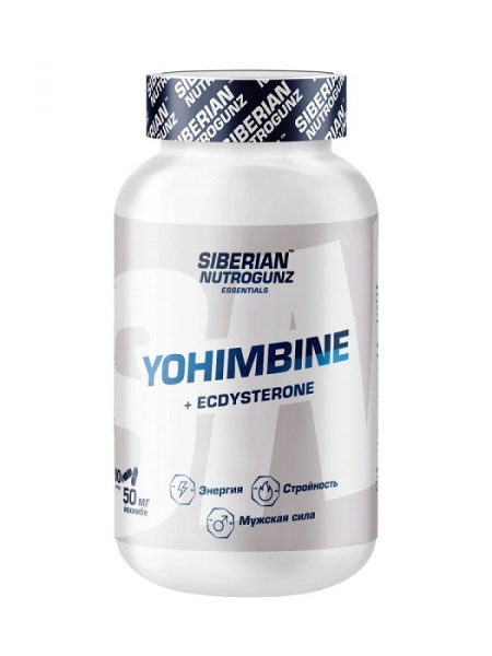 Siberian Nutrogunz Yohimbine + Ecdysterone 90 капс