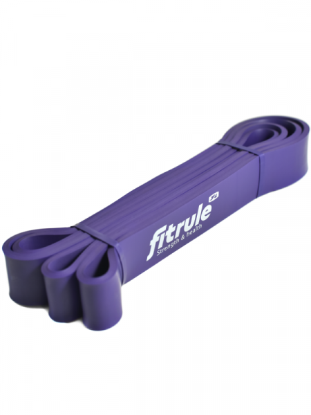 Fitrule резинка для фитнеса(эспандер) 1 м х 3.5 см Фиолетовая 30 кг