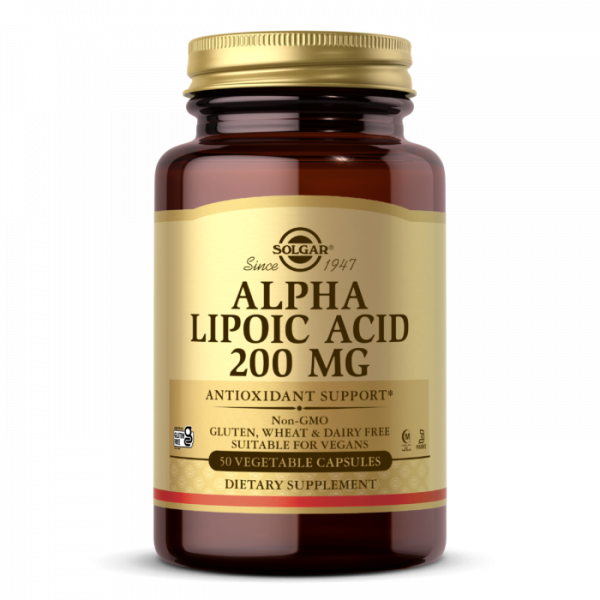 Solgar Alpha Lipoic Acid 200 mg 50 капс