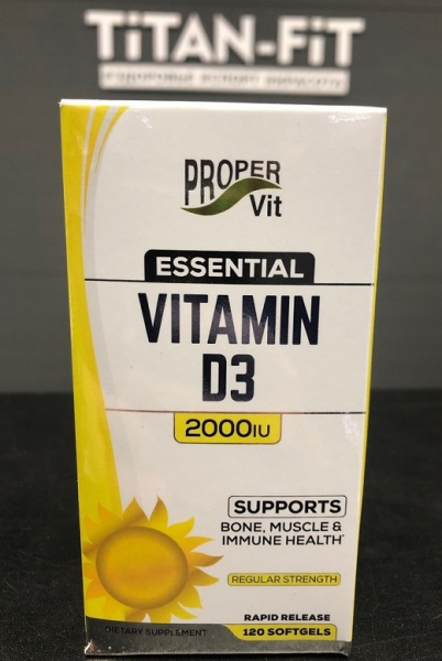 Proper Vit Vitamin D3 2000 ед 120 табл