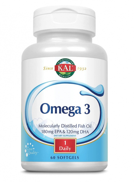 KAL Omega 3 60 софт.гель